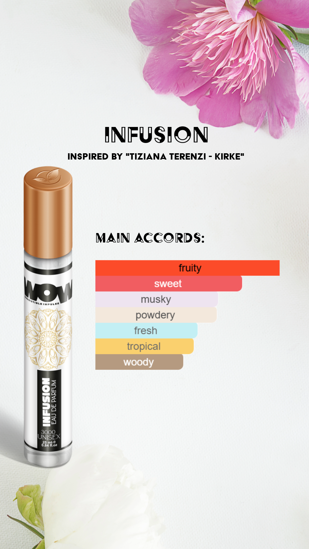 WOW INFUSION Eau De Parfum 25ml Unisex