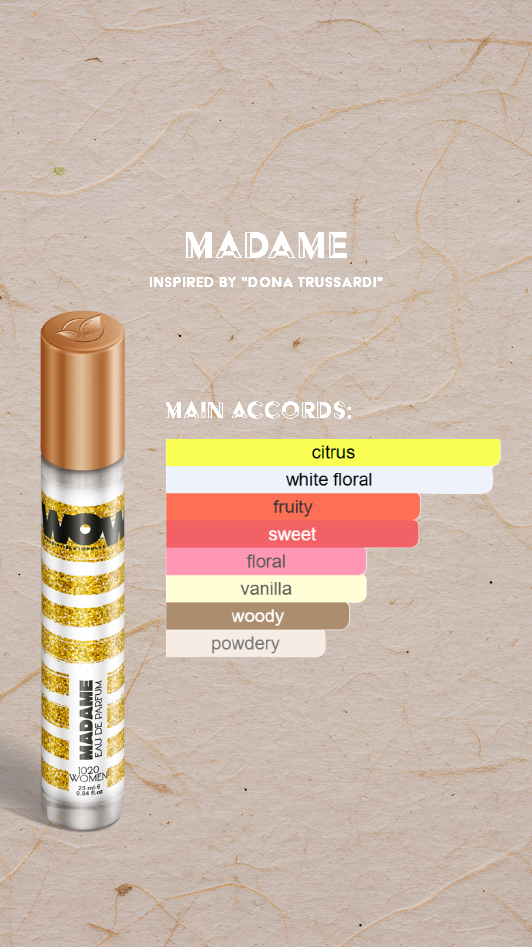 WOW MADAME Eau De Parfum 25ml Women