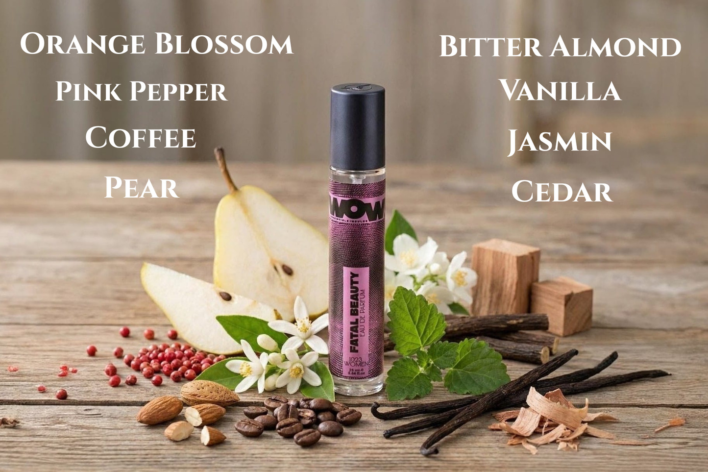 WOW FATAL BEAUTY Eau De Parfum 25ml Women