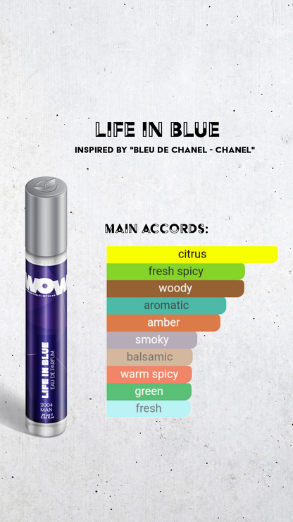 WOW LIFE IN BLUE Eau De Parfum 25ml Men