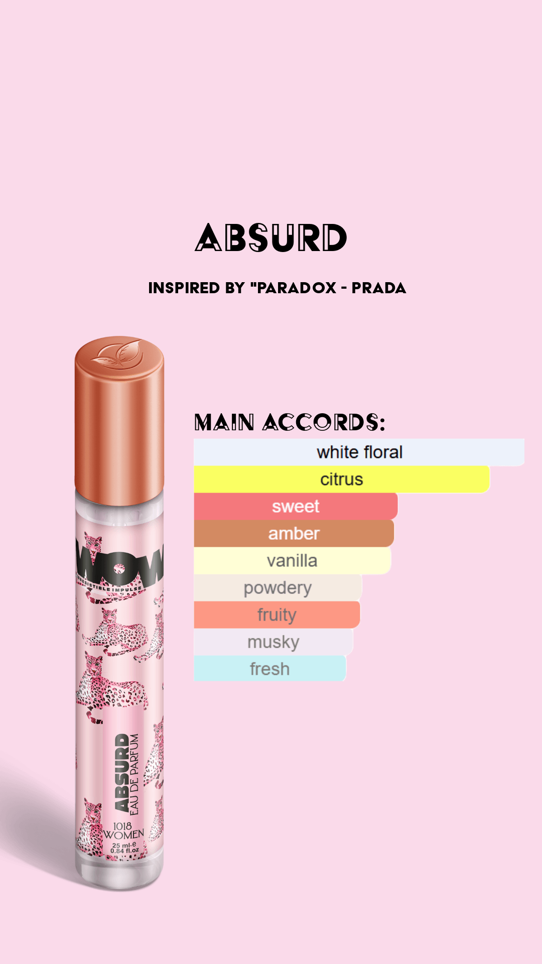 WOW ABSURD Eau De Parfum 25ml Women